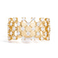 Robert Irwin Couture Silk Mesh Diamond Fashion Ring