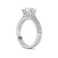 Above Love Star Lab Grown Diamond Wedding Set in White Gold (2 3/4 Ctw)