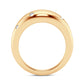 1/5 Ctw Domed Diamond Ring in 14 Karat Yellow Gold