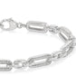 Paper Clip Diamond Tennis Bracelet - 1/6 Carat