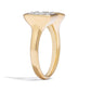 Robert Irwin Couture Empress Toi Et Moi Open Ring