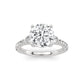 Above Love Star Lab Grown Diamond Wedding Set in White Gold (2 3/4 Ctw)