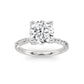 Above Love Star Lab Grown Diamond Wedding Set in White Gold (2 Ctw)