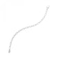 1/2 Ctw Diamond Link Bracelet in 10 Karat White Gold