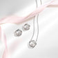 1/8 Ctw Diamond Earrings in Sterling Silver