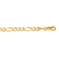 14 Karat Yellow Gold 20 Inch 3.5mm Figaro Chain