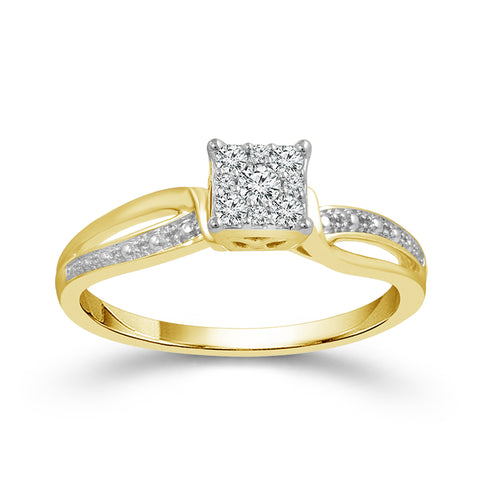 1/6 Carat Diamond Engagement Ring