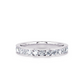 1/2 Ctw Classic Channel Set Diamond Wedding Band in 14 Karat White Gold