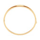 1/2 Ctw Domed Diamond Bangle Bracelet in 14 Karat Yellow Gold