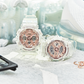 G-SHOCK Clear Rose Gold-Tone Women's Watch GMAS120SR-7A