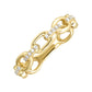 1/10 Ctw Diamond Link Ring in 10 Karat Yellow Gold