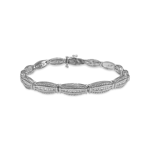 1/4 Ctw Diamond Fashion Bracelet in Sterling Silver