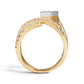 Robert Irwin Couture Fiori Ethereal Fashion Ring