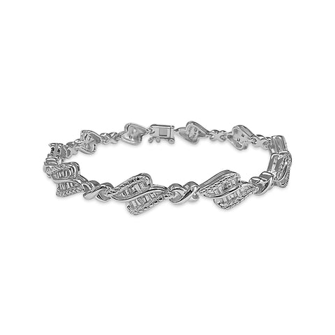 1/3 Ctw Diamond Fashion Bracelet in Sterling Silver