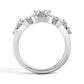 Robert Irwin Couture Fiori Marquise Shaped Multi Row Fashion Ring