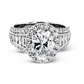 18 Karat White Gold Simon G. 1 4/5 Carat Diamond Engagement Ring Setting