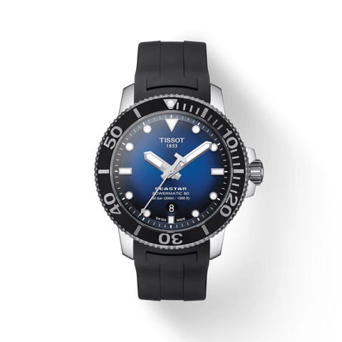 Tissot Seastar 1000 Powermatic 80 Blue Dial Men's Watch