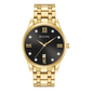 Bulova Surveyor Men's Gold Black Diamond Dial Classic Watch 97D108