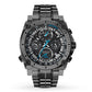 Bulova Icon Precisionist Mens Grey Black Dial Chronograph Watch 98B229