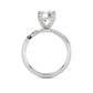 Above Love Star Lab Grown Diamond Wedding Set in White Gold (2 Ctw)