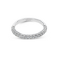 18 Karat White Gold Simon G. Diamond Wedding Band