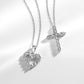 1/10 Ctw Diamond Heart Pendant in Sterling Silver