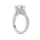 Above Love Star Lab Grown Diamond Wedding Set in White Gold (3 1/4 Ctw)