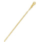 14k Yellow Gold 20 Inch 1.5mm Paperclip Chain