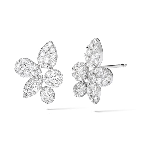 Robert Irwin Couture Fiori Multishape Bloom Earrings