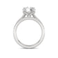 Above Love Star Lab Grown Diamond Wedding Set in White Gold (3 Ctw)