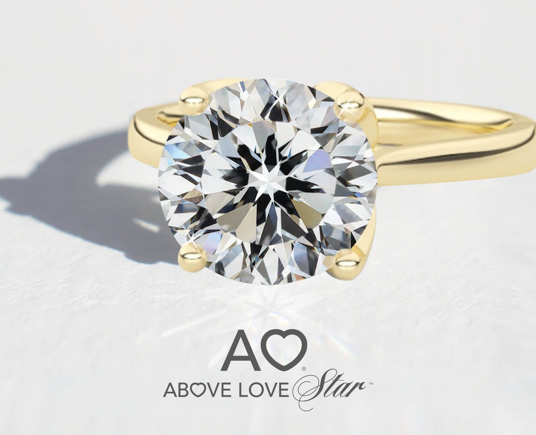 Above Love Star 100 Facet Lab Grown Diamond Collection