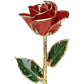 Red 24K Gold Dipped Rose