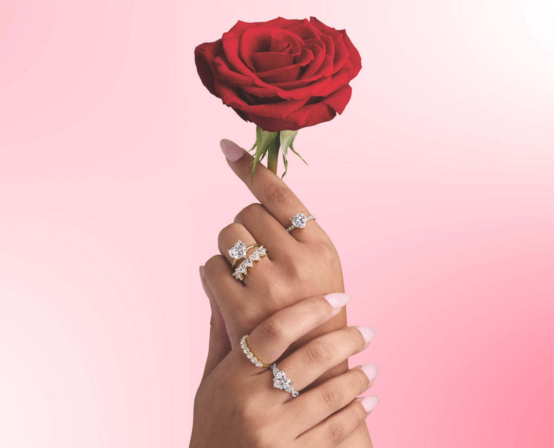 Free Roses and Chocolates with jewelry purchase of $99 or more. Valentine's Day Robert Irwin Jewelers