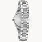 Bulova Ladies Sutton Stainless Steel Mother of Pearl Dial Diamond Watch