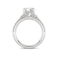 Above Love Star Lab Grown Diamond Wedding Set in White Gold (2 3/4 Ctw)