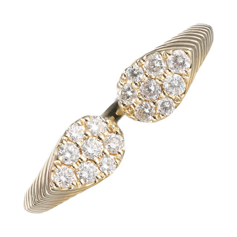 1/4 Ctw Diamond Fashion Ring in 14 Karat Yellow Gold