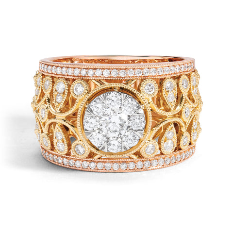 Robert Irwin Couture Eternal Ode Filigree Ring