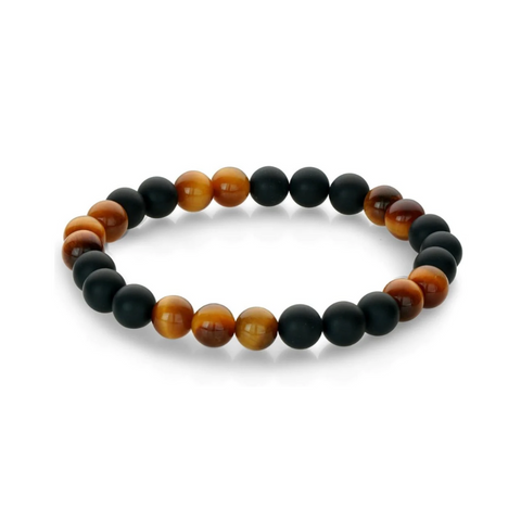 Italgem Red Tiger Eye 8mm Bead Bracelet