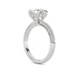 Above Love Star Lab Grown Diamond Engagement Ring in White Gold (2 3/8 Ctw)