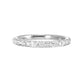 1/3 Ctw Daphne Diamond Wedding Band in 14 Karat White Gold