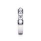 1 Ctw Classic Channel Set Diamond Wedding Band in 14 Karat White Gold