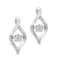 0.08 Ctw Rhythm of Love Diamond Earrings