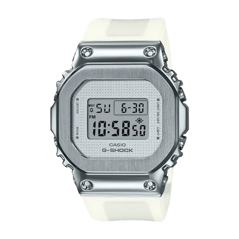 G-SHOCK Semi-Transparent Silver White Resin Women's Watch GMS5600SK-7