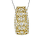 18 Karat Yellow Gold Simon G. 1/2 Carat Diamond Pendant