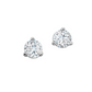 1 Ctw Daphne Diamond Round Diamond Stud Earrings in 14 Karat White Gold